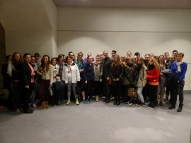 Dr. Kühne hospitiert im Altenheim Siebenbürgen BBS1